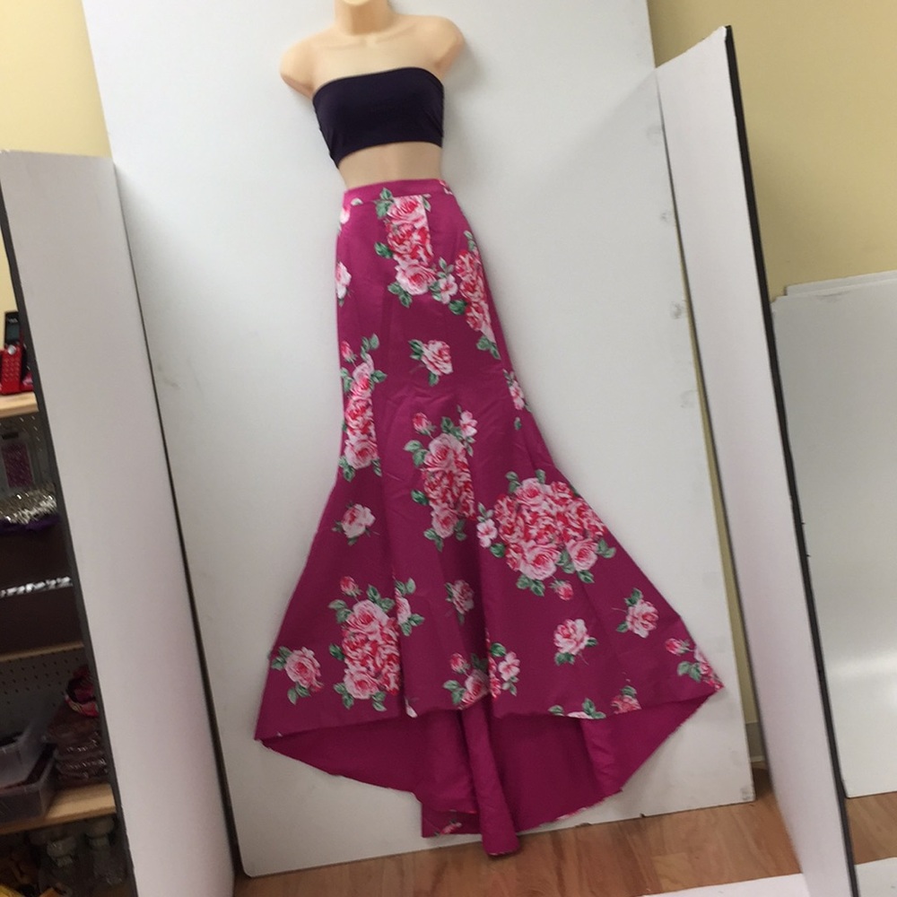 Floral Maxi Skirt